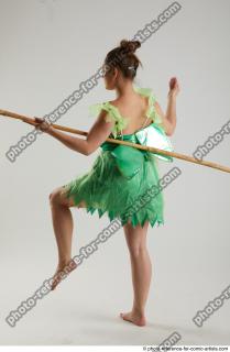 KATERINA STANDING POSE WITH SPEAR